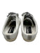 Golden Goose Shoe Size 40 White & Grey Leather Suede Glitter Sneakers White & Grey / 40