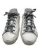 Golden Goose Shoe Size 40 White Leather Suede Glitter Sneakers White / 40