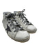 Golden Goose Shoe Size 40 White Leather Suede Glitter Sneakers White / 40