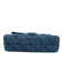 Coach Blue Textile Quilted Denim Chain Strap Bag Blue