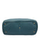 Gucci Blue Leather Bamboo Handle Magnetic Close Bag Blue