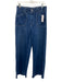 Paige Size 29 Dark Wash Cotton Blend Pockets Zip & Button Wide Leg Jeans Dark Wash / 29