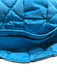 Bottega Veneta Blue Nylon Magnetic Closure Crossbody Woven Bag Blue / Mini