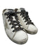 Golden Goose Shoe Size 41 White & Multi Leather Star Detail lace up Shoes White & Multi / 41