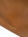 N Brown Leather Shoulder Bag Adjustable Strap Pouch Inc. Hook Closure Bag Brown / M