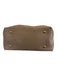 Louis Vuitton Taupe Leather Embossed Zip Close Braided Strap Bag Taupe / L
