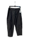 Alembika Size 3 Black Cotton Blend Zip Fly Cargo Pockets Elastic Back Pants Black / 3