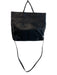 Bottega Veneta Black Leather Weave 2 handles Shoulder & Crossbody Strap Bag Black / Medium