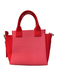 Rothy's Red Fabric 2 Handles Shoulder & Crossbody Straps Square Zip Top Bag Red / Mini