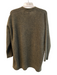 Eileen Fisher Size XXS Dark Green Mohair Blend Front Button Oversize Cardigan Dark Green / XXS