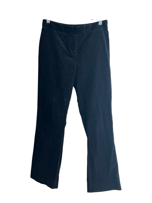 Lilly Pulitzer Size 4 Black Cotton Zip Fly Mid Rise Back Pocket Pants Black / 4