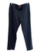 Krazy Larry Size 10 Black Nylon Blend Flat Front Stretch Waist Tapered Leg Pants Black / 10