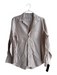 Frank & Eileen Size Medium Tan Linen Collared Long Sleeve Button Down Top Tan / Medium