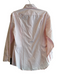 WEAR CISSA Size M/L Pink Cotton Long Sleeve Button Down Collared Top Pink / M/L