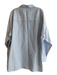 Frank & Eileen Size Medium Blue & White Cotton Striped Long Sleeve Collared Top Blue & White / Medium