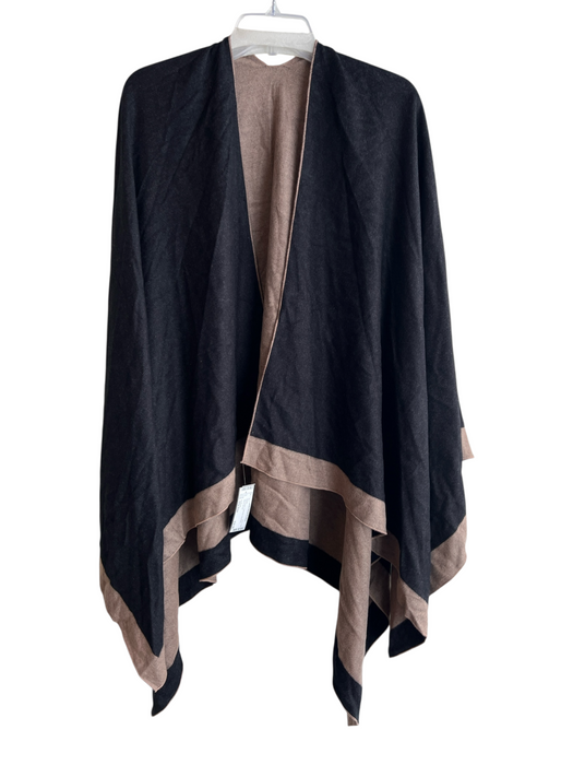 No Brand Size One Size Tan & black Cashmere Reversible Wraps Tan & black / One Size