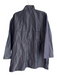 Lafayette 148 Size Large Black Polyester Front Zip Drawstring Waist Jacket Black / Large