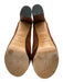 SeeByChloe Shoe Size 40 Brown Leather Suede Open Toe Block Heel Platform Heels Brown / 40
