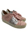 Golden Goose Shoe Size 37 Pink & White Leather Lace Up Low Top Sneakers Pink & White / 37