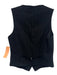 Rag & Bone Size 2 Black Cotton Blend Sleeveless Button Front Welt Pocket Top Black / 2