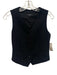Rag & Bone Size 2 Black Cotton Blend Sleeveless Button Front Welt Pocket Top Black / 2