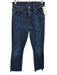 Mother Size 29 Dark Wash Cotton & Lyocell Zip Fly High Rise Flare Hem Jeans Dark Wash / 29