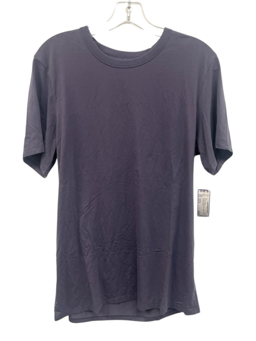 Lululemon Size Est M Purple Synthetic Solid Athletic T Shirt Men's Short Sleeve Purple / Est M