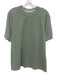Lululemon Size Est M Seafoam Green Synthetic Solid Athletic T Shirt Short Sleeve Seafoam Green / Est M