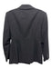 J Crew Size 4 Black Polyester Blend Solid Double Breasted Blazer Jacket Black / 4