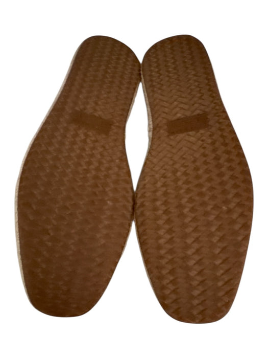 Cole Haan Shoe Size 7 Brown Leather Synthetic Woven Espadrille Flats Brown / 7