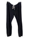 Monrow Mommy Size Est M Black Cotton Drawstring Waist Elastic Waist Lounge Pants Black / Est M