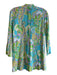 Lilly Pulitzer Size Small Green, Yellow & Pink Rayon round split neck Dress Green, Yellow & Pink / Small