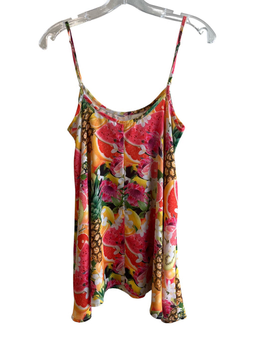 Show Me Your Mumu Size XS Orange & Yellow Polyester Spaghetti Strap Dress Orange & Yellow / XS