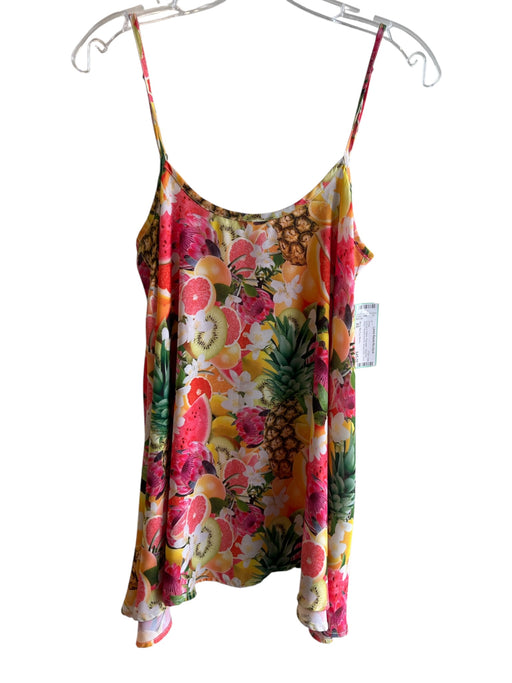 Show Me Your Mumu Size XS Orange & Yellow Polyester Spaghetti Strap Dress Orange & Yellow / XS