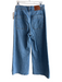 Point Sur Size 26 Light Denim Cotton Blend Front Button 4 Pocket mid rise Jeans Light Denim / 26