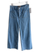 Point Sur Size 26 Light Denim Cotton Blend Front Button 4 Pocket mid rise Jeans Light Denim / 26