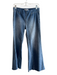 Free People Size 27 Light Denim Cotton Blend Stretch Waist Contrast Stitch Jeans Light Denim / 27