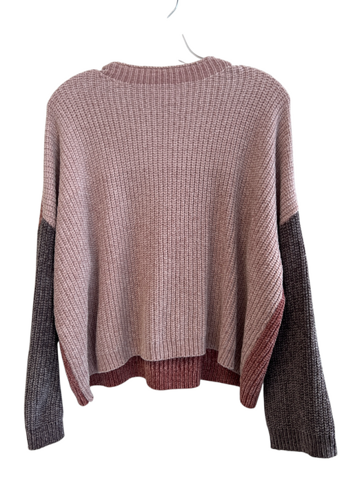 Mystree Size S Mauve No Fabric Tag Knit Long Sleeve Round Neck Sweater Mauve / S
