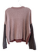 Mystree Size S Mauve No Fabric Tag Knit Long Sleeve Round Neck Sweater Mauve / S