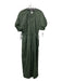 COS Size M Green Cotton Blend Puff 1/2 Sleeve Elastic Waist Pockets Jumpsuit Green / M