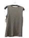 Lafayette 148 Size M Gray Cashmere Round Neck Sleeveless Sequin Detail Sweater Gray / M