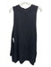 Acrobat Size M Charcoal Gray Wool Blend Knit Ribbed Hem V Neck Oversized Vest Charcoal Gray / M
