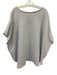 Frank & Eileen Size S Light Gray Batwing Sleeves Heathered rolled hem Top Light Gray / S