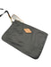 MZ Wallace Gray Nylon Quilted Leather Trim Zip Top Shoulder & Hand Bag Bag Gray / Small