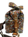 MZ Wallace Brown & Multi Nylon Quilted Sequin Zip Top Shoulder & Hand Bag Bag Brown & Multi / Small