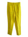 Dorothee Schumacher Size S Yellow Polyester High Rise Zip Fly Pleated Pants Yellow / S