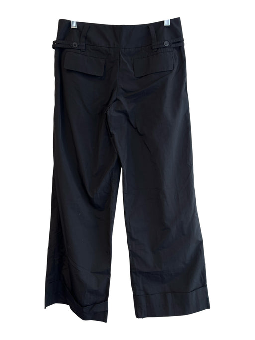 KAUFMANFRANCO Size 4/40 Black No Fabric Tag Mid Rise Zip Fly Cuffed Pants Black / 4/40