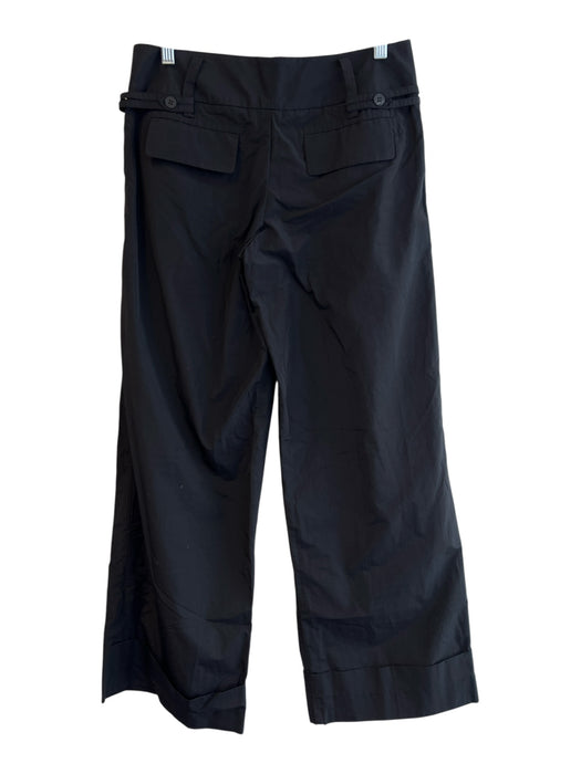 KAUFMANFRANCO Size 4/40 Black No Fabric Tag Mid Rise Zip Fly Cuffed Pants Black / 4/40