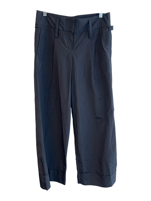 KAUFMANFRANCO Size 4/40 Black No Fabric Tag Mid Rise Zip Fly Cuffed Pants Black / 4/40