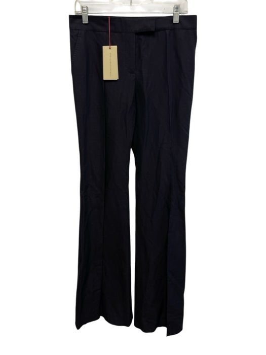Stella McCartney Size 40 Gray Linen & Cotton Trouser Hook & Eye Zip Fly Pants Gray / 40